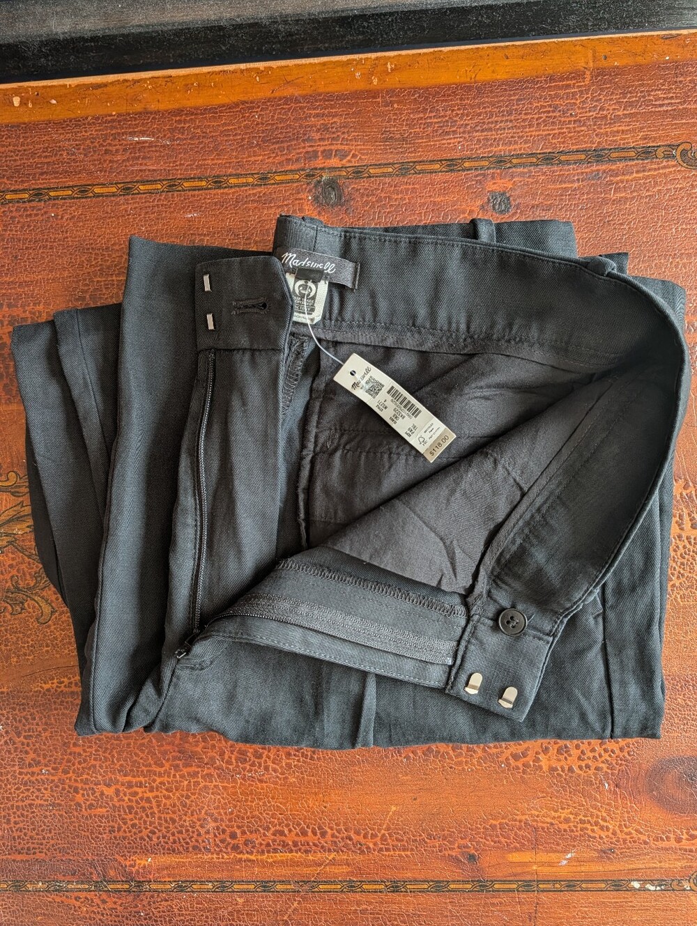 Madewell Slouchy Straight Pant NWT